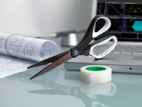 Scotch Nożyczki biurowe (1468TNS-MIX), tytanowe, 20cm, czarno-szare - 5