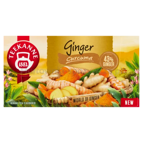 Teekanne Herbata Ziołowa Ginger Curcuma 20 Torebek X 1,75G