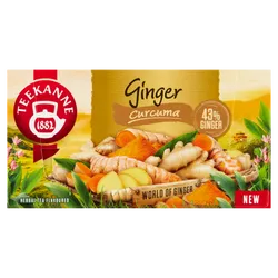 Teekanne Herbatka Ziołowa Ginger Curcuma 20 Torebek X 1,75G