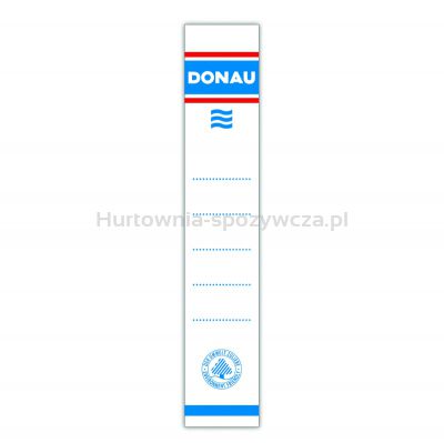 Donau Etykiety samoprzylepne do segregatora 33x153mm, jednostronne, 20szt. 