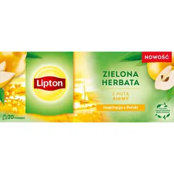 Herbata zielona Lipton o smaku pigwy 20tb