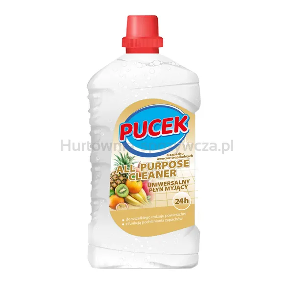 Uniwersalny Płyn Myjący Pucek, O Zapachu Egzotycznych Owoców, 1000 Ml