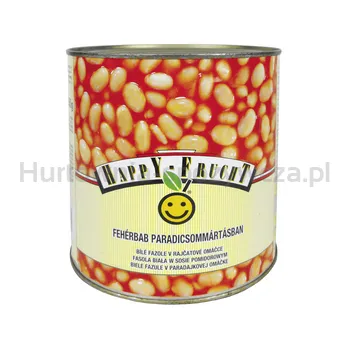 Happy Frucht Fasola biała w Sosie Pomidorowym 2620 g