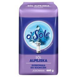 O'Sole Sól Alpejska jodowana 660g