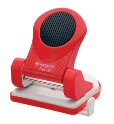 Kangaro DziurkaczPerfo 30, dziurkuje do 30 kartek, czerwony 