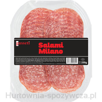 Salami Milano Plastry 250G Gusseti
