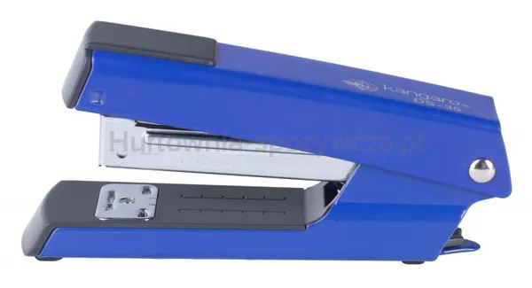 Kangaro Zszywacz DS-35, zszywa do 30 kartek, metalowy, w pudełku PP, granatowy 
