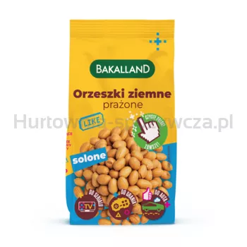 Bakalland Orzeszki ziemne prażone solone 140 g