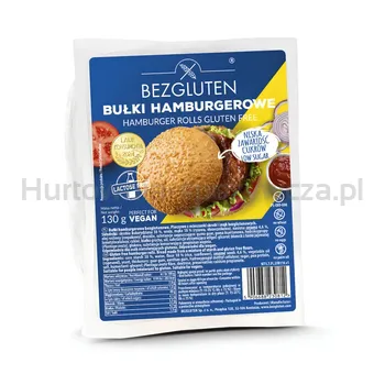 Bezgluten Bułki hamburgerowe bezglutenowe 130g 