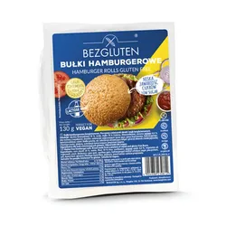 Bułki hamburgerowe bezglutenowe 130g Bezgluten