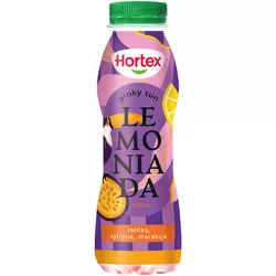 Hortex Lemoniada Napój Jabłko-Cytryna-Marakuja butelka Pet 400ml kaucja