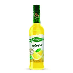 Herbapol Syrop Owocowy Cytryna Lemoniadowa Z Witaminami C,D, B6 I Cynkiem 420 Ml