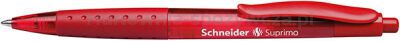 Schneider Długopis automatyczny Suprimo, M, czerwony 