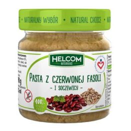 Helcom Pasta Z Czerwonej Fasoli I Soczewicy 190G 