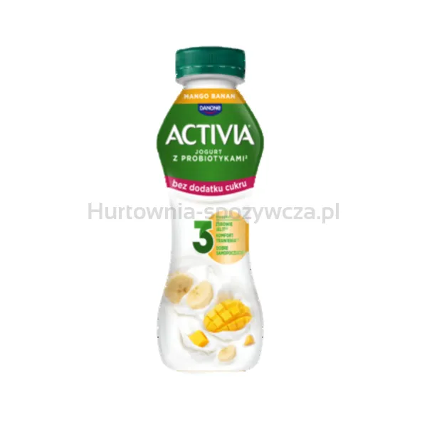 Danone Activia Do Picia mango-banan z probiotykami 270g