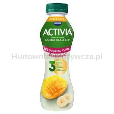 Danone Activia Do Picia mango-banan z probiotykami 270g