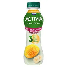 Danone Activia Do Picia mango-banan z probiotykami 270g