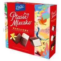 Wedel Ptasie Mleczko Waniliowe W Czekoladzie Deserowej 340G