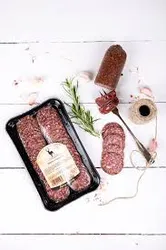 Salami z jelenia 120 g plasterki Las Huberta