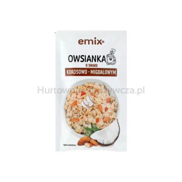 Owsianka o smaku migdałowo-kokosowym Emix 55g