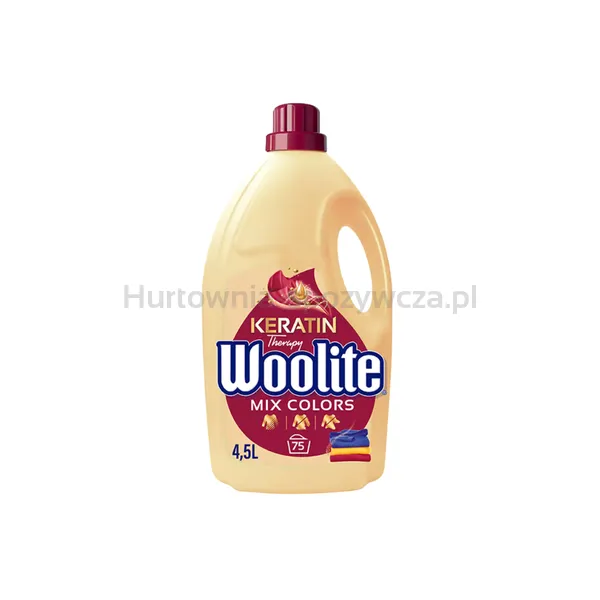 Woolite Płyn Do Prania Colour Keratin 4,5L/75 Prań