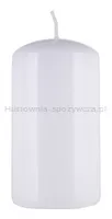 Świeca słupek DONAU HOME Standard Gloss, 60x115mm, biały - 2