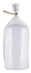Świeca słupek DONAU HOME Standard Gloss, 60x115mm, biały