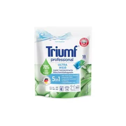 Triumf 18Szt Ultra Weiss Kapsułki Do Prania Białych Tkanin 2W1
