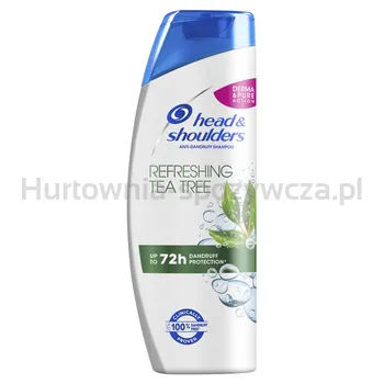 Head &Amp; Shoulders Refreshing Tea Tree Szampon Przeciwłupieżowy 400 Ml