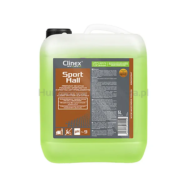Preparat Clinex Sporthall, Myjąco-Pielęgnujacy, Do Podłóg, 5L