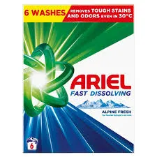 Ariel Fast Dissolving Alpine Color Proszek do prania 330g, 6 prań