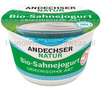 Jogurt kremowy typu greckiego 10% tł.BIO 200 g