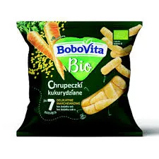 Bobovita Bio Chrupeczki Kukurydziane Marchwiowe 20g