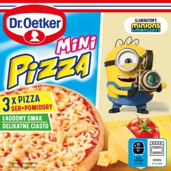 Dr. Oetker Mini Pizza Ser Pomidor Minionki 3 szt. 220 g