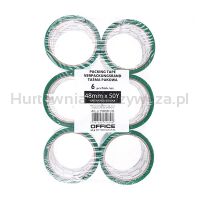 Taśma pakowa OFFICE PRODUCTS, 48mm x 50y, 36mic, EAN na 1szt., zielona - 2