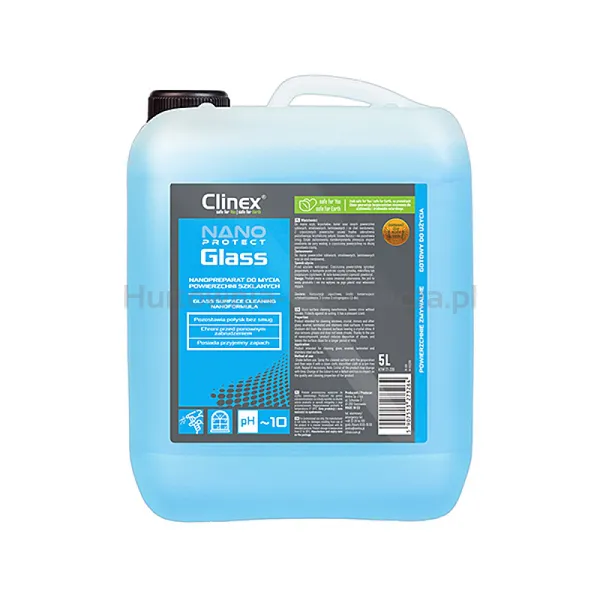 Preparat Clinex Nano Protect Glass, Do Mycia Szyb, 5L