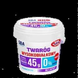 Mlekovita SBA Twaróg wysokobiałkowy 0% tł. bez laktozy 500g