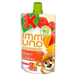Kubuś Immuno Odporność Mus Mango Acerola 100 G