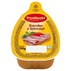 Drosed Konserwa Podlaski Szynka Z Kurcząt Mielona 110 G 