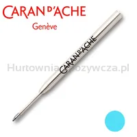 Wkład Caran D'Ache Goliath, do długopisu 849, M, turkusowy  - 3
