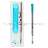 Wkład Caran D'Ache Goliath, do długopisu 849, M, turkusowy  - 4