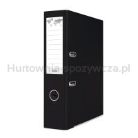 Segregator BASIC-S z szyną, PP, A4/75mm, czarny - 2