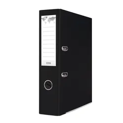 Segregator Basic-S Z Szyną, Pp, A4/75Mm, Czarny