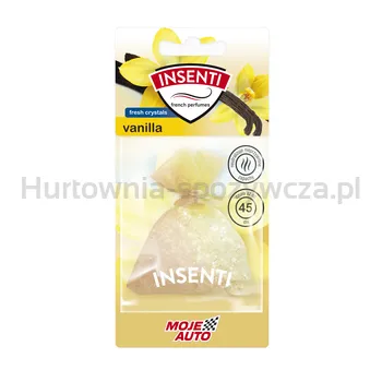 Odświeżacz Powietrza -Woreczek Zapachowy Insenti Moje Auto Vanilia 20G