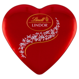 Lindt Lindor Milk Heart Tin 187G