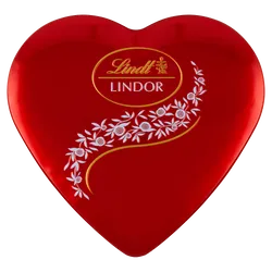 Lindt Lindor Milk Heart Tin 187G
