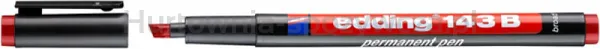 Edding Foliopis permanentny e-143 B  1-3mm, czerwony 