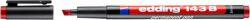 Edding Foliopis permanentny e-143 B  1-3mm, czerwony 
