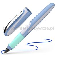 Pióro kulkowe SCHNEIDER Ray, niebiesko-białe - 2