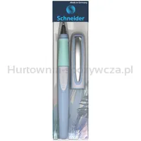Pióro kulkowe SCHNEIDER Ray, niebiesko-białe - 6